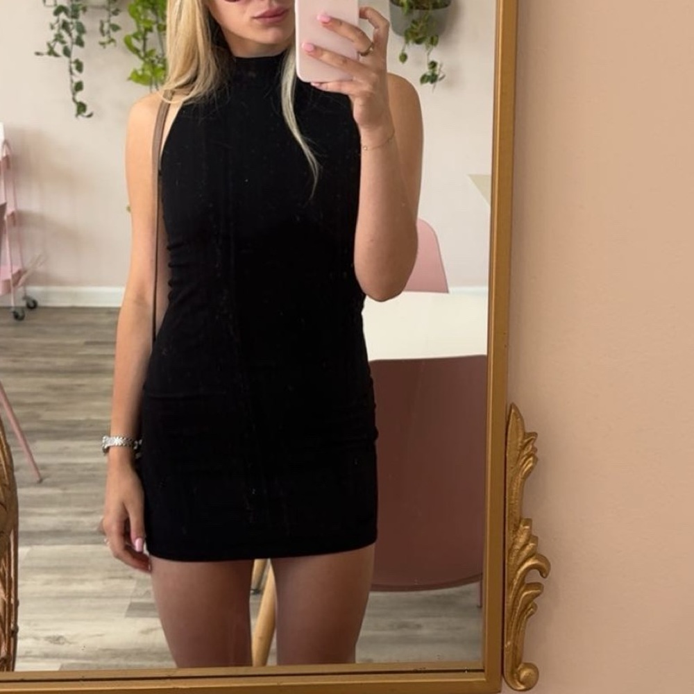 Forever 21 Black Mini Dress